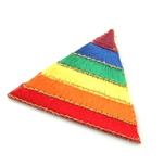 Rainbow Triangle Patch